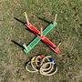 Traditional Wooden Quoits Garden Game, thumbnail 3 of 4