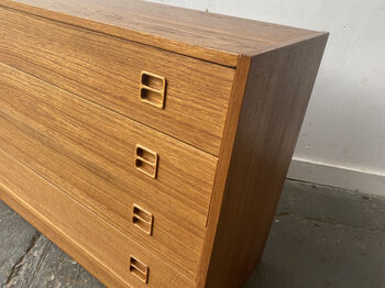 Danish Mid Century Chest Of Drawers By Sejling Skabe, 7 of 12