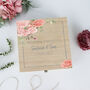 Personalised Floral Wedding Keepsake Box, thumbnail 6 of 7