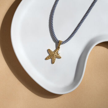 Beach Rope And Starfish Necklace, 2 of 7