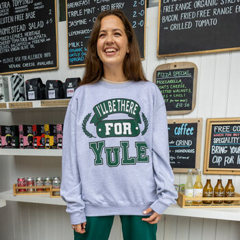 I'll Be There For Yule Women's Christmas Jumper, 5 of 9