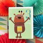 Mini Bear 3rd Birthday Card, thumbnail 1 of 5