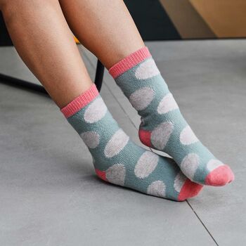 Soft Lambswool Ankle Socks For Women : Patterns, 10 of 12