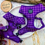 Royal Purple Patch Puppy Dog Harness Xs L, thumbnail 4 of 10