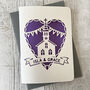 With Love, Christening Papercut Card, thumbnail 4 of 9