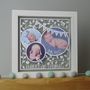 Personalised Baby Birth Details Photo Papercut, thumbnail 1 of 5
