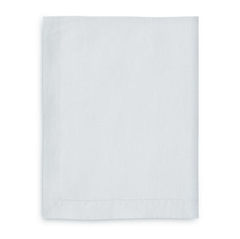 Mitered Hem Linen Tablecloth, 2 of 11