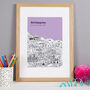 Personalised Northampton Print, thumbnail 2 of 9