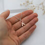 Breast Cancer Survivor Pink Ribbon Necklace, thumbnail 7 of 7