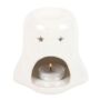 Ghost Shaped Oil Burner And Wax Warmer – Halloween Decor, thumbnail 2 of 3
