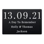 Personalised Special Date Black Wallet Card, thumbnail 4 of 4