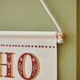 Ho Ho Ho Wall Hanging, thumbnail 2 of 2