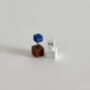 Mismatched Cube Earrings, thumbnail 2 of 2