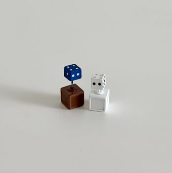Mismatched Cube Earrings, 2 of 2