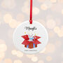 Personalised Cat’s First Christmas Ornament, thumbnail 2 of 5