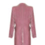 Vivienne Dress Coat In Sweet Pea Silk Velvet, thumbnail 4 of 5