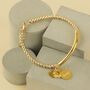 Personalised Yellow Gold Charm Bracelet, thumbnail 1 of 6