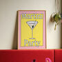 Martini Party In Yellow, thumbnail 1 of 2