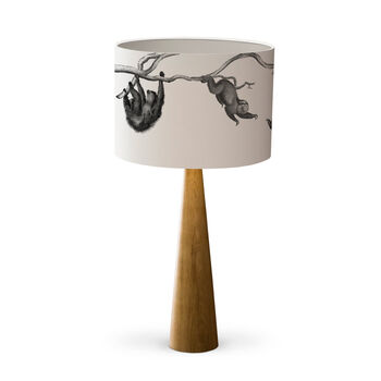 Sloths Hand Gilded Lampshade, 5 of 6