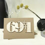 Personalised 69+One Birthday Card, thumbnail 8 of 10