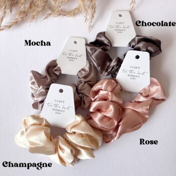 Bridesmaid Proposal Silk Scrunchie Favours, 2 of 2