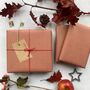 Red Stripe Paper Fibre Wrapping Paper Set, thumbnail 10 of 12