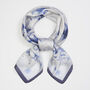 Bunny Blues Narrative Square Scarf, thumbnail 2 of 3