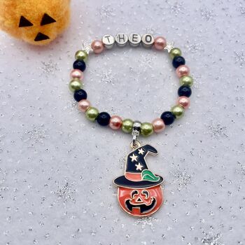 Personalised Halloween Charm Bracelet, 6 of 11