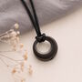 Mens Eternity Memorial Necklace, thumbnail 3 of 5