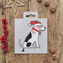 Jack Russell Dog Christmas Tree Decoration Personalisation Available, thumbnail 2 of 5