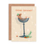 Cocktail Mouse Illustrated Christmas Card, thumbnail 2 of 3
