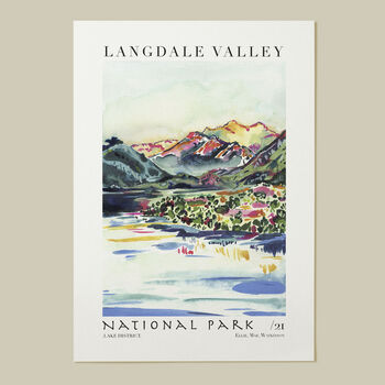 Langdale Valley National Park Art Print, 3 of 3