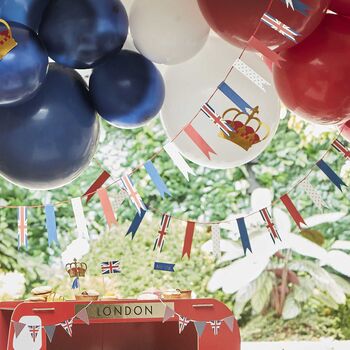Coronation Party Balloon Arch Decoration, 3 of 4