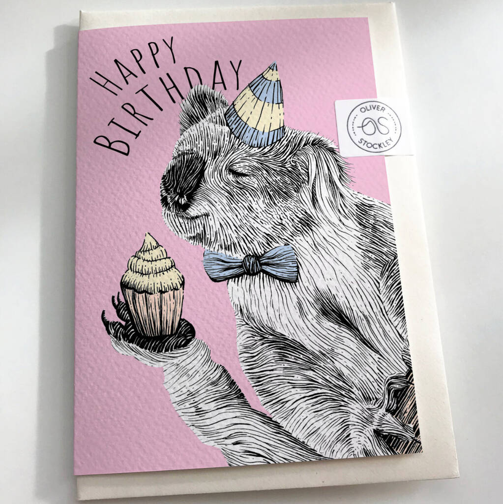 Koala Birthday Card, 1 of 6