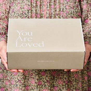 Sweet Orange And Geranium 'You Are Loved' Botanical Luxury Gift Box, 2 of 6
