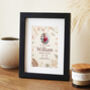 Personalised Floral Photo Keepsake Print, thumbnail 4 of 7