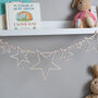 Star Streamers Wooden Garland, thumbnail 8 of 12