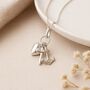 Personalised Sterling Silver Faith, Hope And Charity Necklace, thumbnail 2 of 10