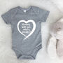 Personalised Proposal In A Heart Babygrow, thumbnail 4 of 9