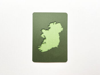 Ireland Map Card, Ireland Travel Gift, 3 of 7