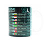 Grand Prix 2025 Season Racing Calendar Merc Edition Mug, thumbnail 7 of 8