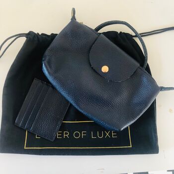 Handbag And Matching Cardholder Gift Set, 5 of 12