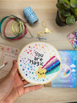 You Are Magic Cross Stitch Kit, 2 of 7