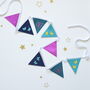 Felt And Glitter Butterfly Bunting, thumbnail 1 of 3