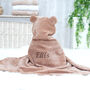 Personalised Toffee Teddy Baby Gift Set, thumbnail 3 of 11