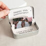 Starry Anniversary Mini Photo Card Keepsake Tin, thumbnail 1 of 4