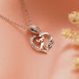 Sterling Silver Chihuahua Necklace Personalised Dog Gift, thumbnail 1 of 7