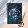 The Future Is Bright Celestial Greeting Card, thumbnail 1 of 4