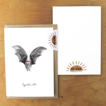 Dusky Leaf Nosed Bat Christmas Cards, 2 of 5