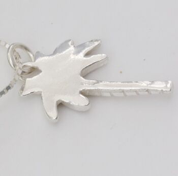 Silver Palm Tree Necklace, 7 of 7